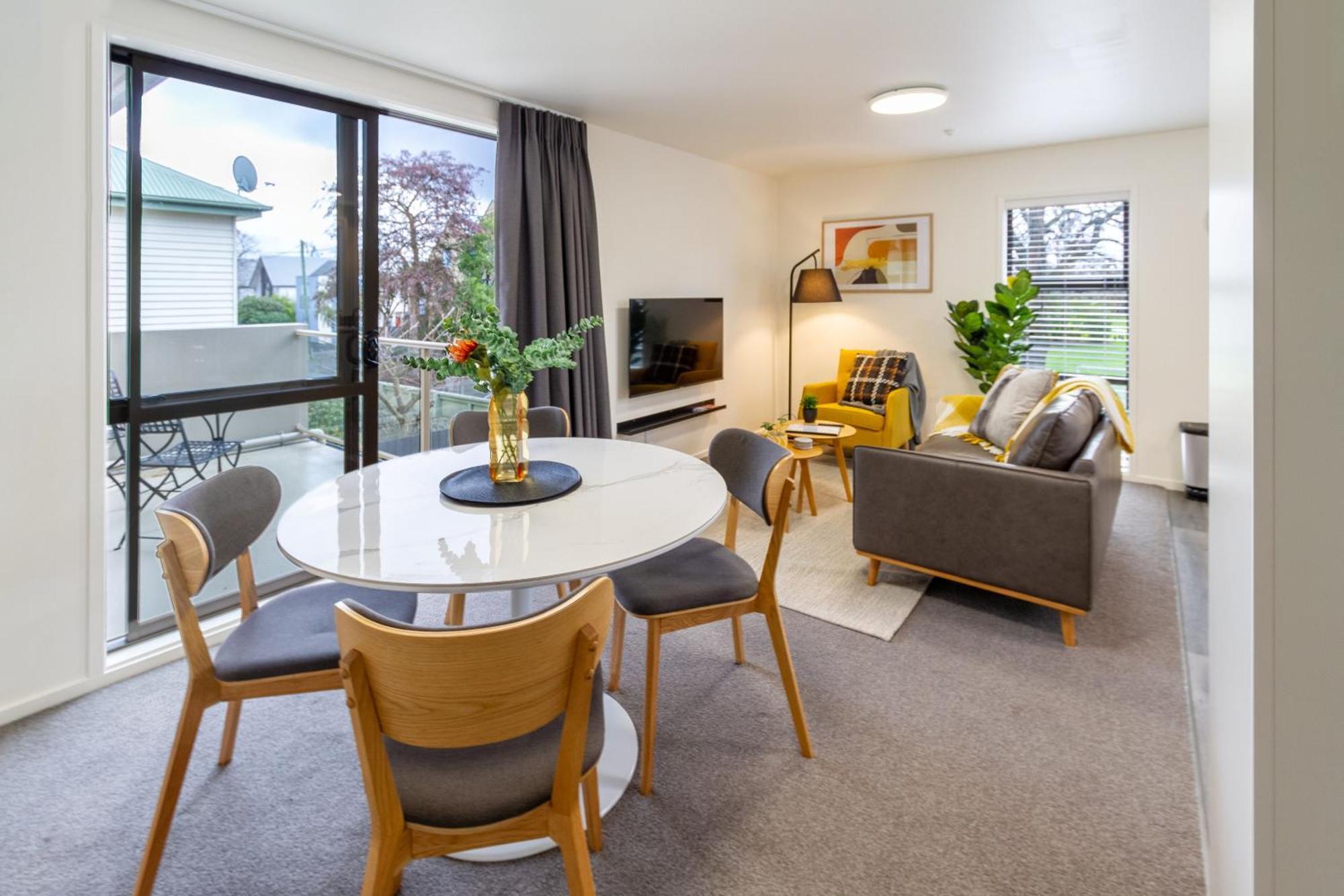 Warm Chch Apartment Park View & Garage Parking Christchurch Extérieur photo